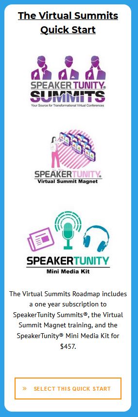 Virtual Summit Quickstart Pillar